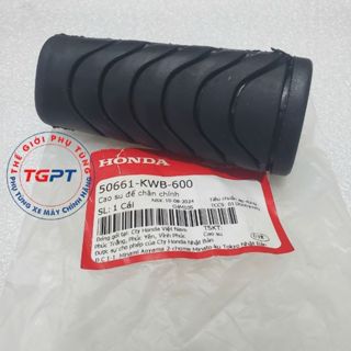 Cao su để chân trước xe Wave S110, xe RSX 110, xe Future 125 /50661-KWB-600