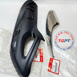 Ốp pô, che pô xe SH 2020+ /18318-K0R-V00/18319-K0R-V00