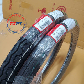 Cặp lốp, vỏ Wave thái 110 (trước 2.25 - sau 2.50) /42711-KW7-904/44711-KW7-904