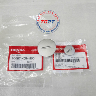 Cặp nút lốc đề, nắp thăm điện xe Dream Thái /90087-KGH-900/ 90084-428-000