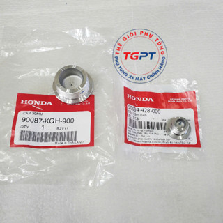 Cặp nút lốc đề, nắp thăm điện xe Dream Thái /90087-KGH-900/ 90084-428-000