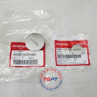 Cặp nút lốc đề, nắp thăm điện xe Dream Thái /90087-KGH-900/ 90084-428-000