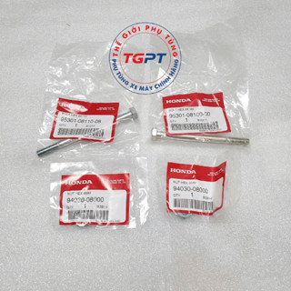 Cặp ốc treo máy xe Wave thái 110 có tán /95301-08110-08/ 95301-08100-00/ 94030-08000(2)