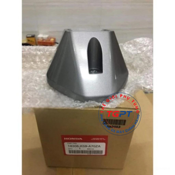 Chụp đuôi pô Vario 150 2018 /18306-K59-A70ZA