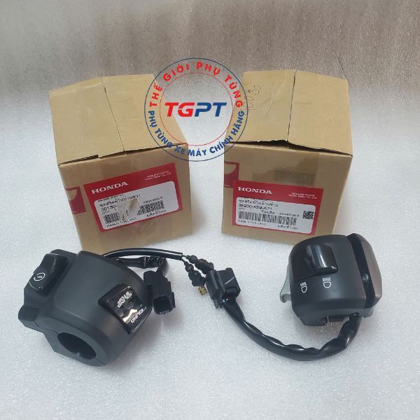 Cùm công tắc Vario, Click 2018-2021 trái, phải /35130-K59-A72/35200-K59-A71