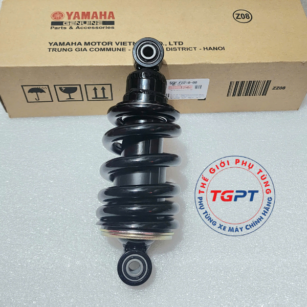 Cụm giảm xóc sau, phuộc sau Exciter 135 2006-2014 màu đen /55P-F2210-00