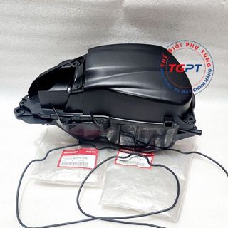 Đế pô e, nắp pô e xe PCX thái 2010-2012 /17245-KWN-900/17225-KWN-900