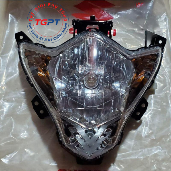 Đèn pha Raider xăng cơ/ đời đầu (Chóa trắng) /35100-25GA0-000