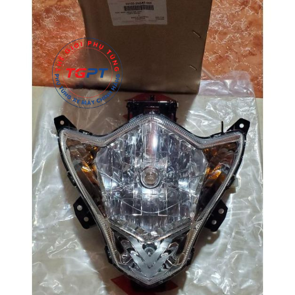 Đèn pha Raider xăng cơ/ đời đầu (Chóa trắng) /35100-25GA0-000
