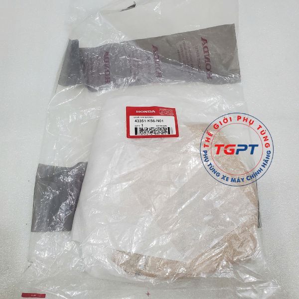 Đĩa Phanh, Dĩa thắng sau Sonic 150 /43351-K56-N01