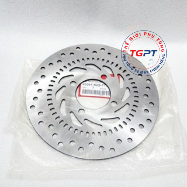 Đĩa thắng trước xe Vario 160, xe Click 160 ABS /45351-K2S-T11/45351-K2S-V11