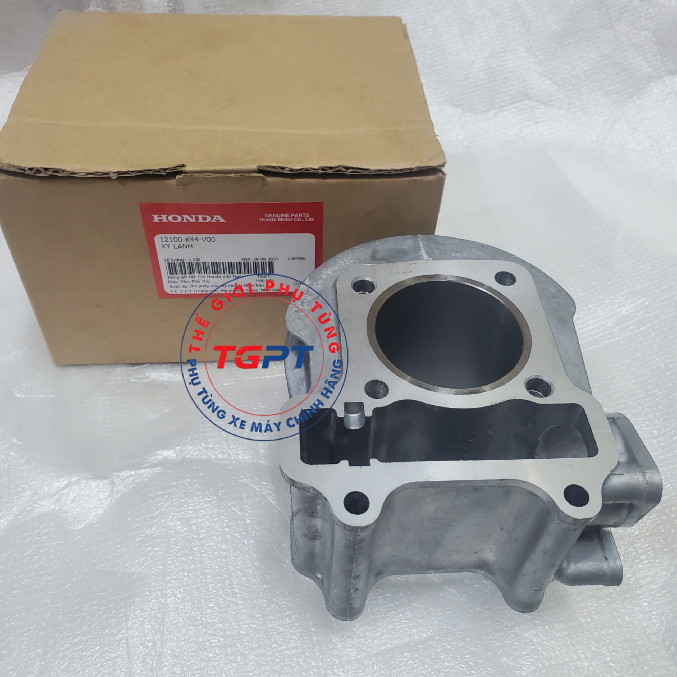 Nòng piston bạc xe Vision 2014-2019, xe Scoopy 110 /12100-K25-600/ 13101-K48-A00/ 13011-K44-V00