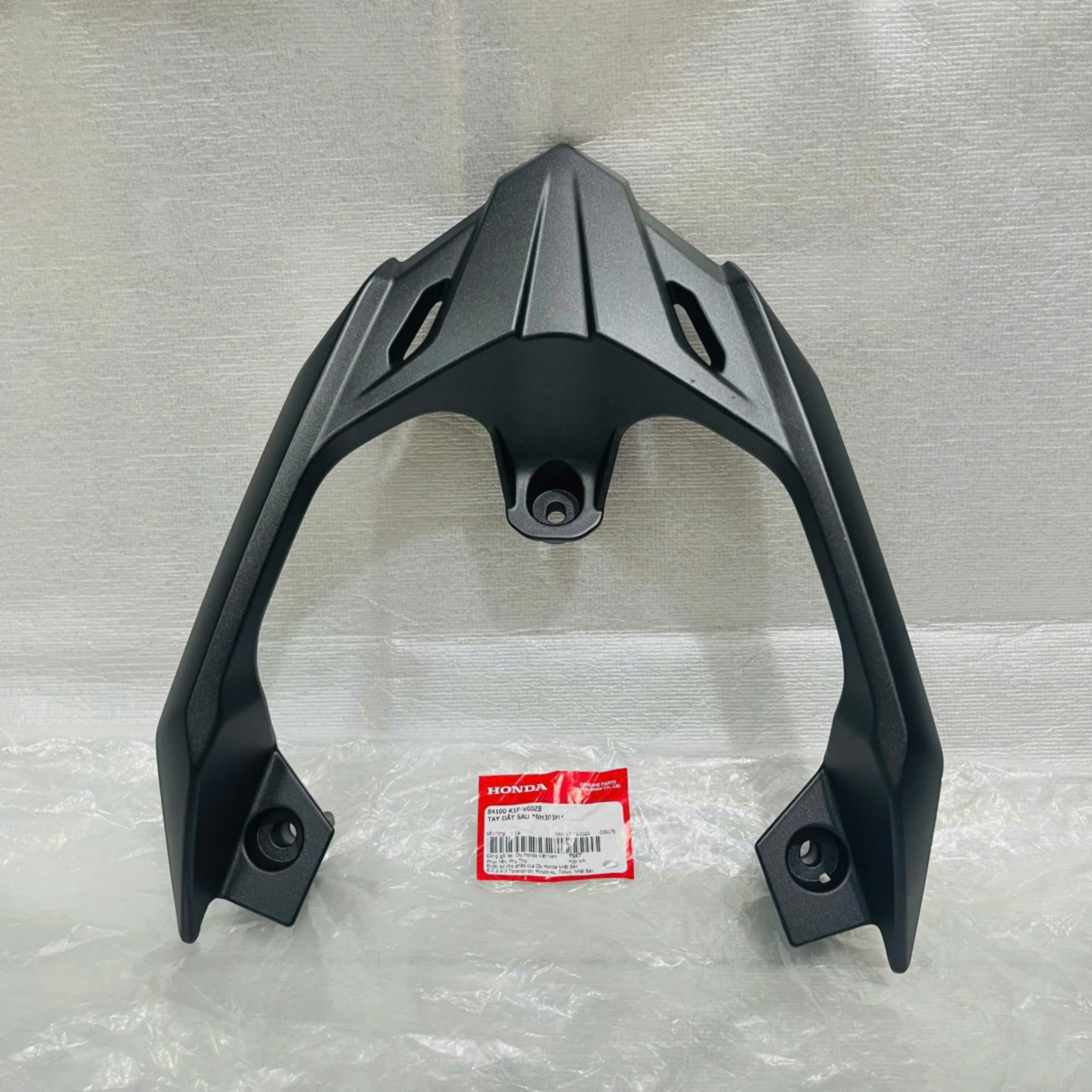 Tay dắt sau, Quai yên Air Blade 2020-2025 (125/150/160) đen mờ - 84100-K1F-V00ZB