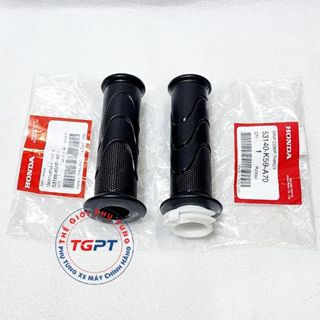 Cặp bao tay xe Vario 15-23, xe Click thái (ống ga trắng) / 53140-K59-A70/53166-KWB-600