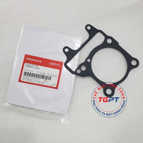 Gioăng xy lanh, Ron chân lòng Vario, Click thái, PCX, Air Blade 125-150, SH Mode 2014-2019 /12191-K97-T01