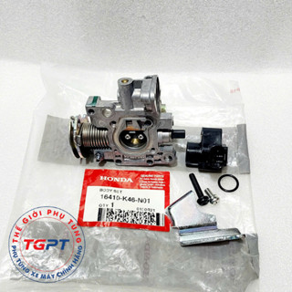 Họng xăng, họng ga xe Vario 110 2014, xe Scoopy 2013 (1 cảm biến) / 16410-K46-N01