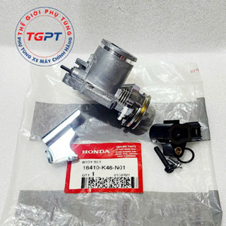 Họng xăng, họng ga xe Vario 110 2014, xe Scoopy 2013 (1 cảm biến) / 16410-K46-N01
