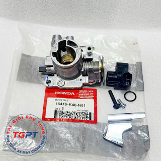 Họng xăng, họng ga xe Vario 110 2014, xe Scoopy 2013 (1 cảm biến) / 16410-K46-N01