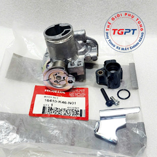 Họng xăng, họng ga xe Vario 110 2014, xe Scoopy 2013 (1 cảm biến) / 16410-K46-N01