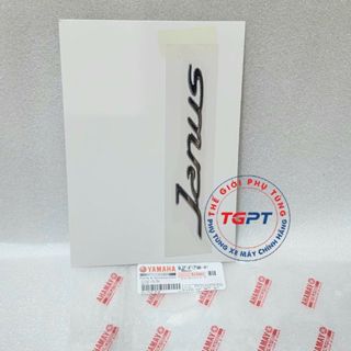 Tem chữ nổi, tem sườn xe Janus bạc / BJ7-F173B-01