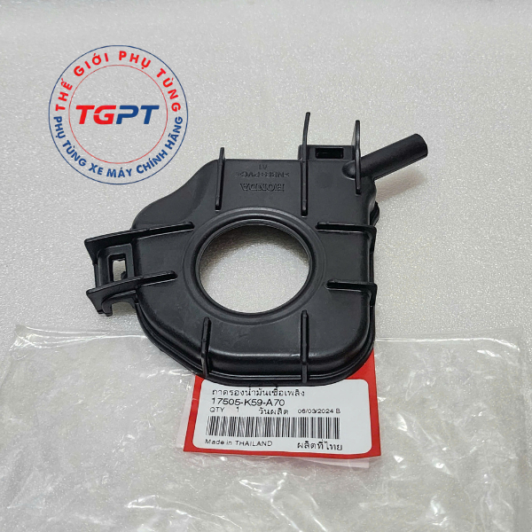 Khay chứa tràn xăng, Cao su thùng xăng Vario, Click thái 2018-2023 /17505-K59-A70