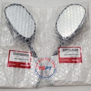 Kính hậu, Kiếng hậu Wave thái gọng xi, đen /88220-KBA-930/88210-KBA-930/88220-KFL-D20/88210-KFL-D20