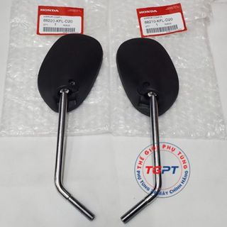 Kính hậu, Kiếng hậu Wave thái gọng xi, đen /88220-KBA-930/88210-KBA-930/88220-KFL-D20/88210-KFL-D20