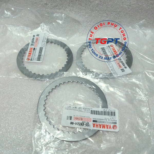 Lá sắt nồi Exciter 135 đời đầu không côn tay, Ex 135 4 số (Bộ 3 lá) giá sản phẩm 1 lá /1S9-E6324-00