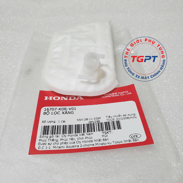 Lọc xăng SH 2020-2024, SH 125i, SH 160i /16707-K0R-V01