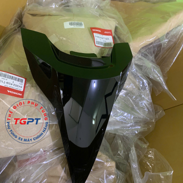 Mặt nạ Vario, Click 2018 (đen bóng - đỏ) /64302-K59-T10ZA/64302-K59-T10ZD