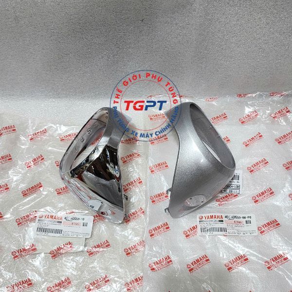 Nắp che đồng hồ, Viền đồng hồ xe Mio Classico bạc, xi /4D1-H3559-10/4D1-H3559-00-P0