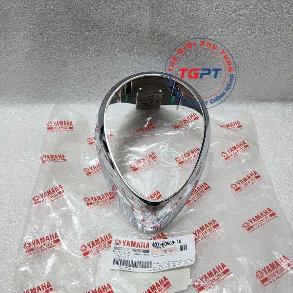 Nắp che đồng hồ, Viền đồng hồ xe Mio Classico bạc, xi /4D1-H3559-10/4D1-H3559-00-P0