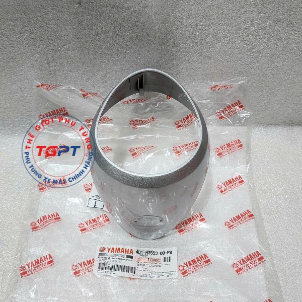 Nắp che đồng hồ, Viền đồng hồ xe Mio Classico bạc, xi /4D1-H3559-10/4D1-H3559-00-P0