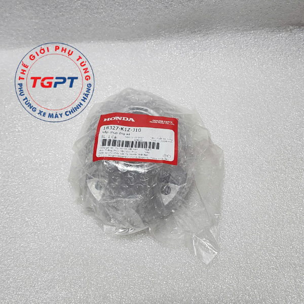 Nắp chụp ống xả, chụp đít pô, chụp đuôi pô Vario 160, Click 160, PCX 160 /18327-K1Z-J10