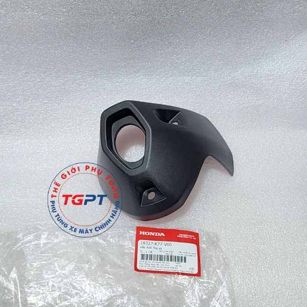 Nắp đuôi ống xả, Chụp đít pô, chụp đuôi pô SH 2017-2019 /18327-K77-V00