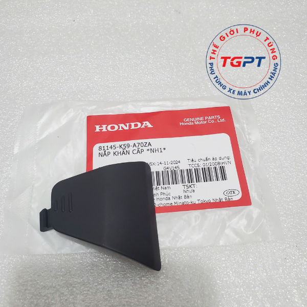 Nắp khẩn cấp khóa Smartkey Vario, Click 150 /81145-K59-A70ZA