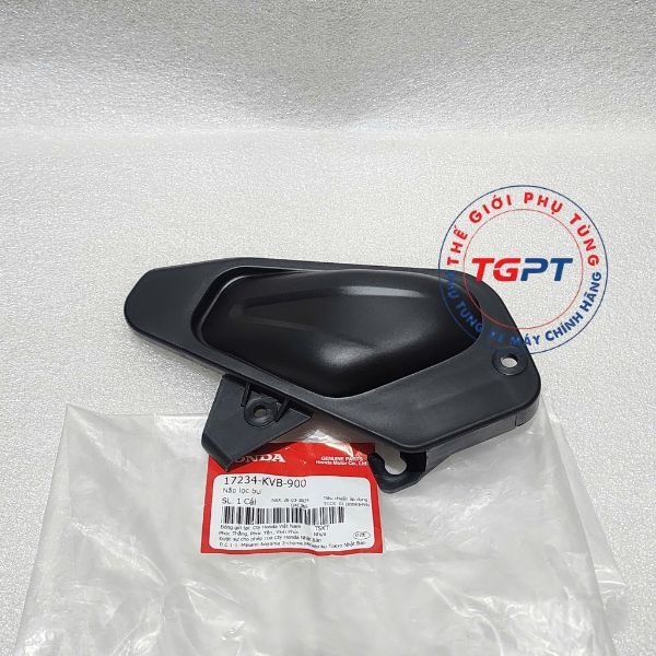 Nắp lọc bụi, Hột xoài, Nắp pô e nhỏ Click 110, Air Blade xăng cơ /17234-KVB-900
