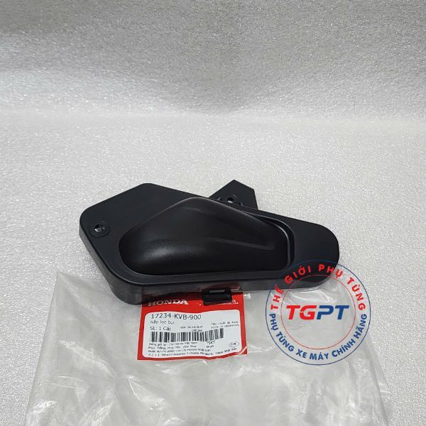 Nắp lọc bụi, Hột xoài, Nắp pô e nhỏ Click 110, Air Blade xăng cơ /17234-KVB-900