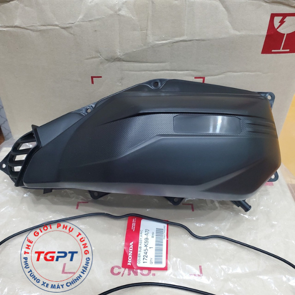 Nắp Pô E Vario -Click 2018-2021 + Tem /17245-K59-A70/ 86170-KZR-600