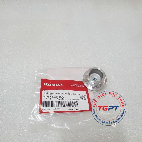 Nắp thăm vô lăng điện, Ốc nắp mâm lửa Sonic 150, Winner 150, Winner X /90087-KGH-900