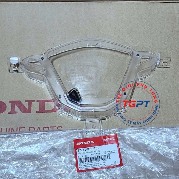 Nắp trên đồng hồ tốc độ, Mica mặt kính đồng hồ Lead 125 4Val 2025+ /37211-K2T-T01