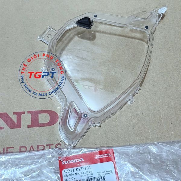 Nắp trên đồng hồ tốc độ, Mica mặt kính đồng hồ Lead 125 4Val 2025+ /37211-K2T-T01