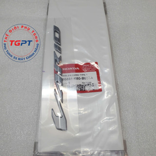 Tem ốp sườn, Tem chữ nổi xe Vario 125cc 2018-2022 / 86831-K60-B90ZA