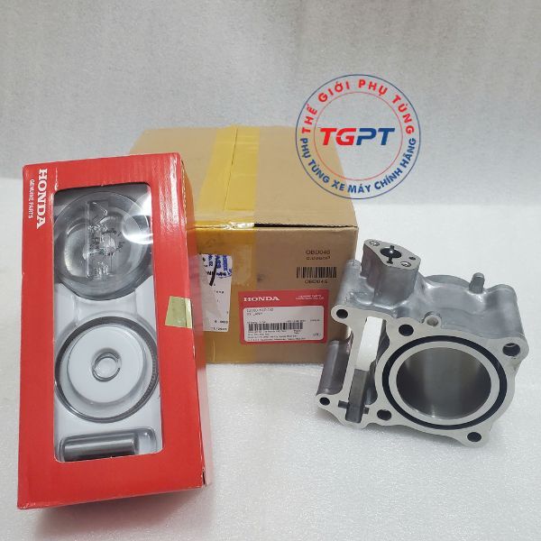 Nòng piston bạc SH 160, Air Blade 160 (4Val) - 12100-K1Z-J50/ 131A1-K1Z-305