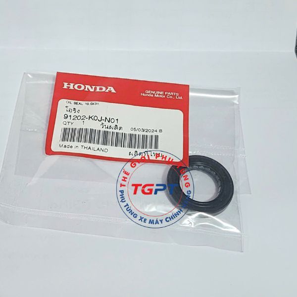 Phớt dầu 19.5x31.5x6, Phốt dên bên nồi Vision 2021+, Scoopy 2021-2023 /91202-K0J-N01