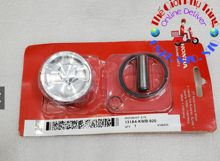 BỘ PISTON BẠC WAVE S110 COS 3
