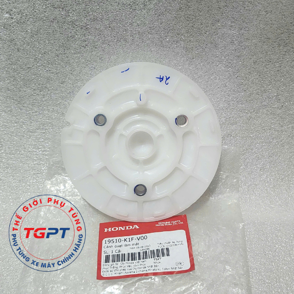 Quạt gió tản nhiệt, quạt két nước Vario 160, Air Blade 150, AB 125-160 (4Val), PCX 160, ADV 160 /19510-K1F-V00
