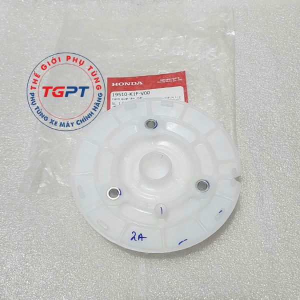 Quạt gió tản nhiệt, quạt két nước Vario 160, Air Blade 150, AB 125-160 (4Val), PCX 160, ADV 160 /19510-K1F-V00