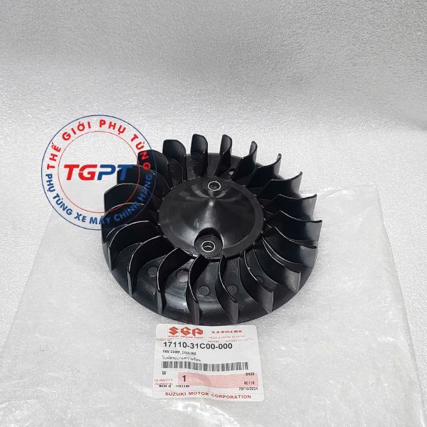 Quạt tản nhiệt, Quạt gió vô lăng Xipo, Sport, Satria 2000, RGV /17110-31C00-000