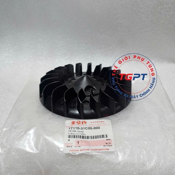 Quạt tản nhiệt, Quạt gió vô lăng Xipo, Sport, Satria 2000, RGV /17110-31C00-000